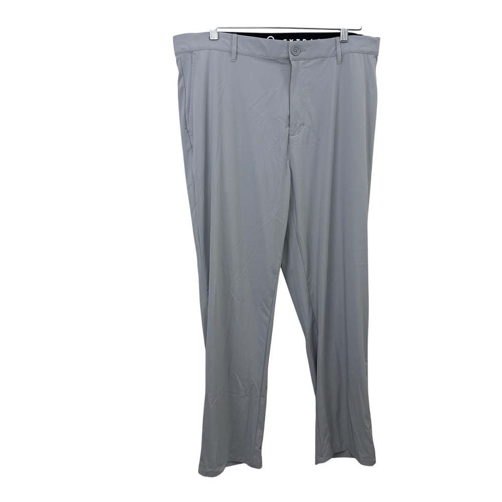 Extracurricular Pants Mens 36 Gray Golf Performance Chino Trousers Stretch